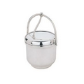 Reed & Barton Gadroon Ice Bucket w/ Swing Handle